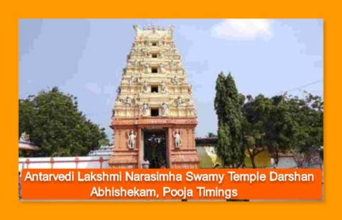 Antarvedi Lakshmi Narasimha Swamy Temple Darshan, Abhishekam, Pooja Timings
